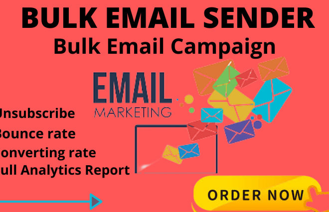 I will send over 100,000 bulk email to direct inbox