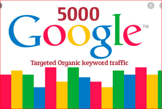 I will send usa, spain, europe google organic traffic up to 8000 search per day