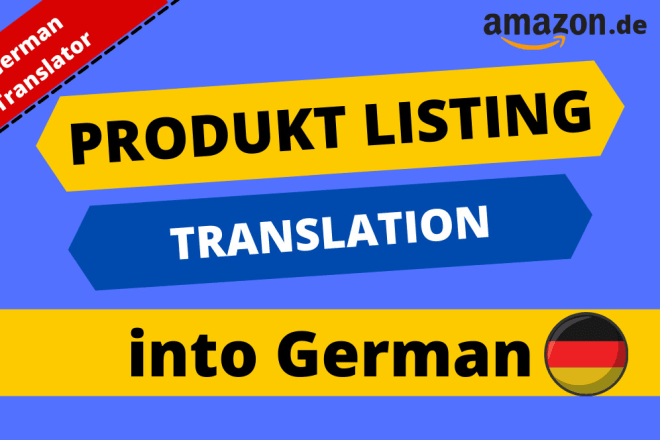 I will seo and translate your amazon listings in german language