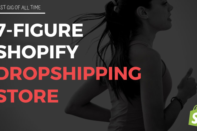 I will setup 7 figure shopify dropshipping website with fb pixel