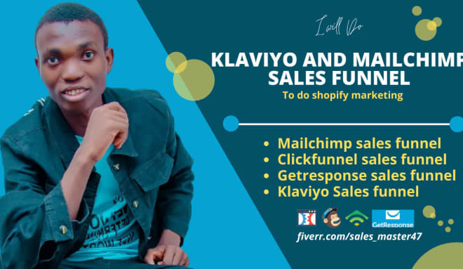 I will setup a sales funnel for your website to boost sales on mailchimp,clickfunnels