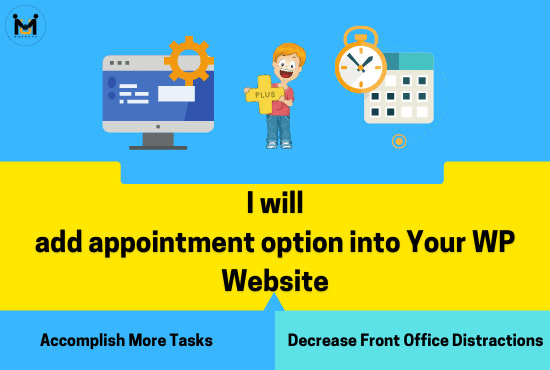 I will setup appointment booking option for your wordpress website