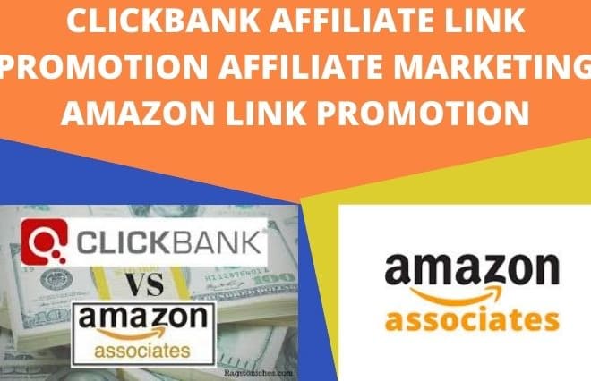 I will setup clickbank affiliate link promotion affiliate marketing amazon link