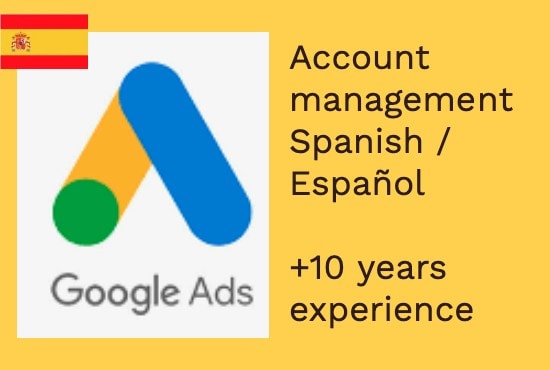 I will setup google adwords ads campaign spanish español