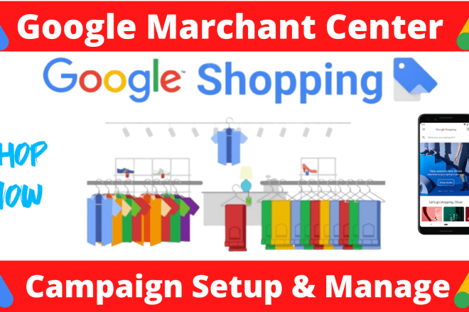 I will setup google shopping ads for your shop