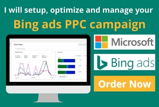 I will setup, optimize and manage your bing ads PPC campaign