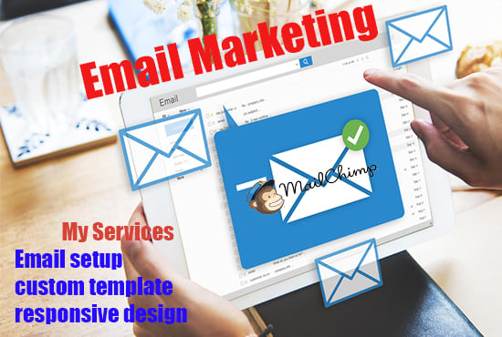 I will setup templates and manage your mailchimp email marketing