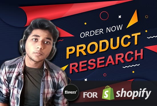 I will shopify product research dropshipping from aliexpress ebay amazon