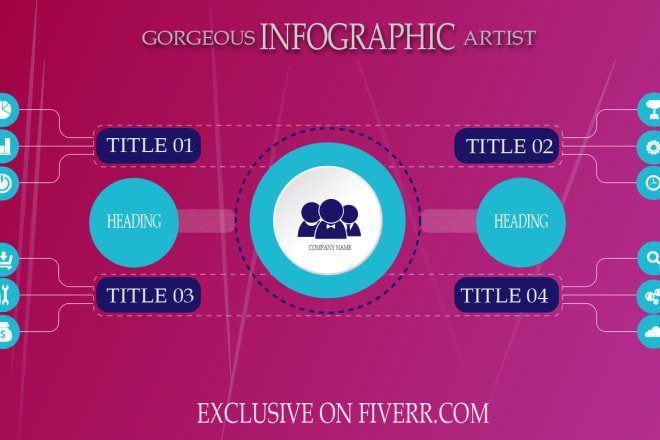 I will sketch elegant infographics, flowchart, piechart, bardiagram so fast