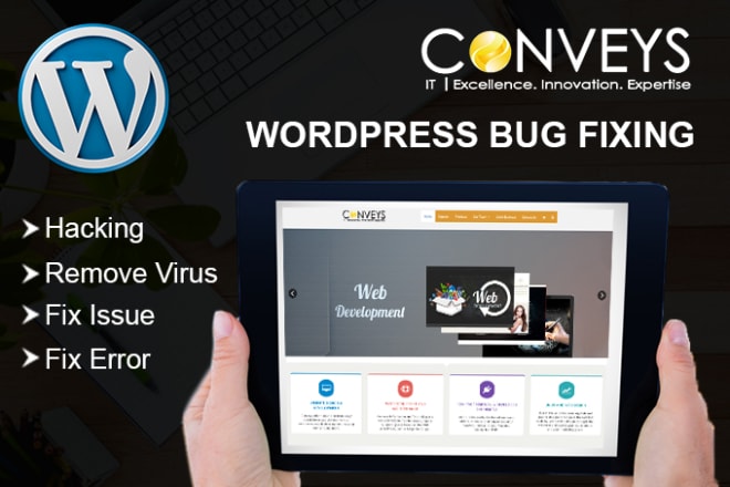 I will solve and fix your wordpress problems