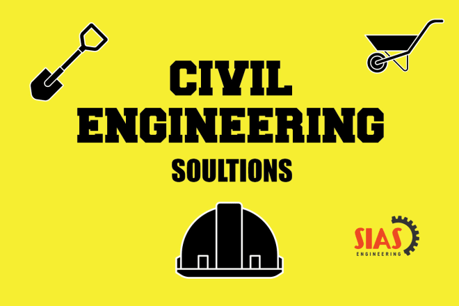 I will solve simple and complex civil engineering problems