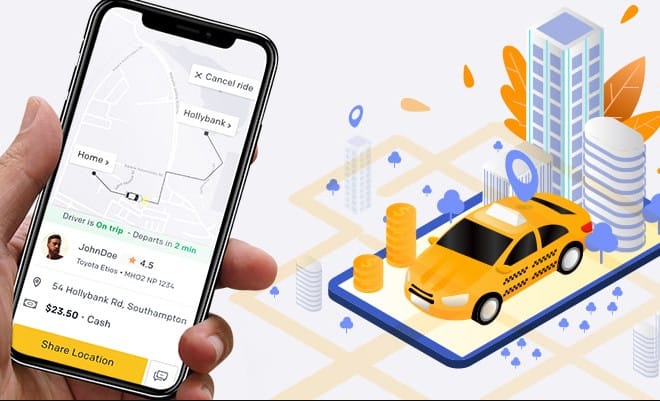 I will taxi uber app, uber clone, delivery app with booking app