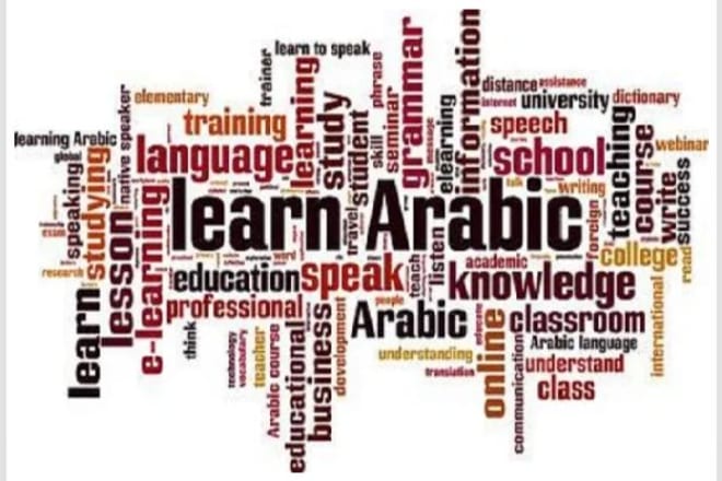 I will teach arabic grammar and language via zoom