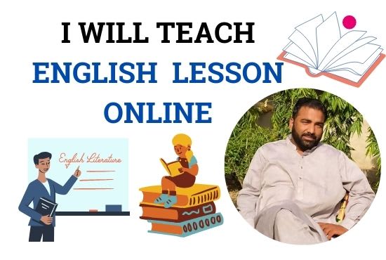 I will teach english grammar, spelling and reading online