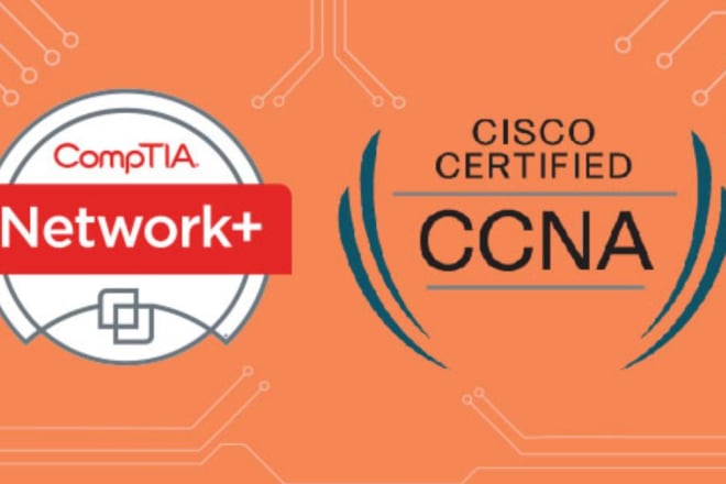 I will teach you for ccna or networkplus certification