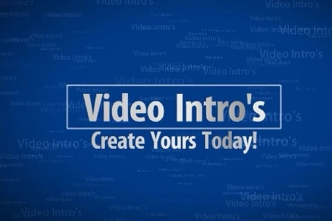 I will teach You How To Make a Professional Video Intro