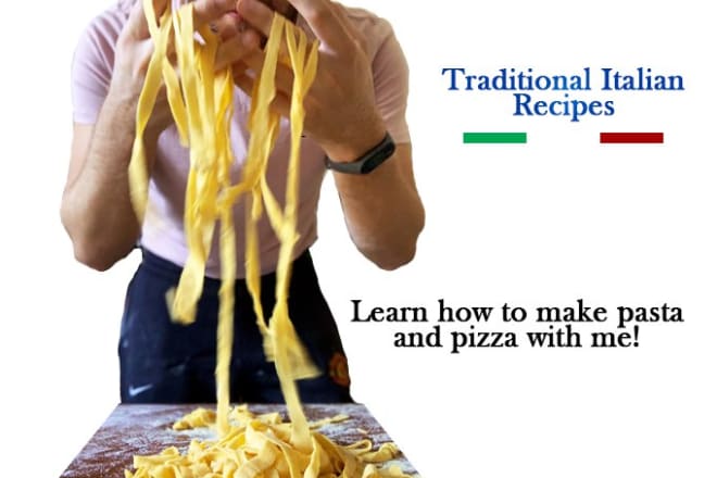 I will teach you quick and easy traditional italian recipes