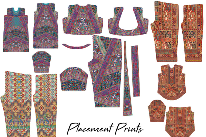I will textile designer design fabric textile print or pattern