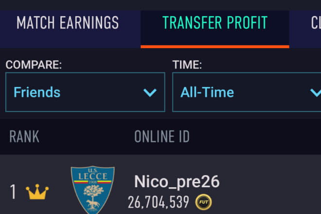 I will trade for you in fifa 21