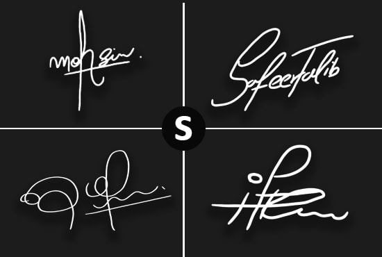 I will transform your hand drawn signature into a digital signature