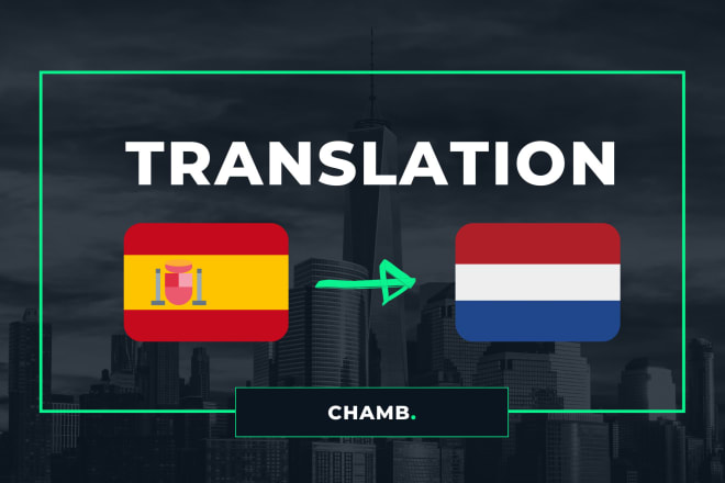 I will translate spanish into dutch