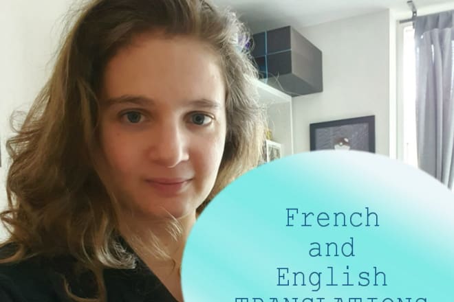 I will translate your text to and from french