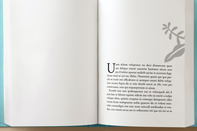 I will typeset your book or novel interior for print