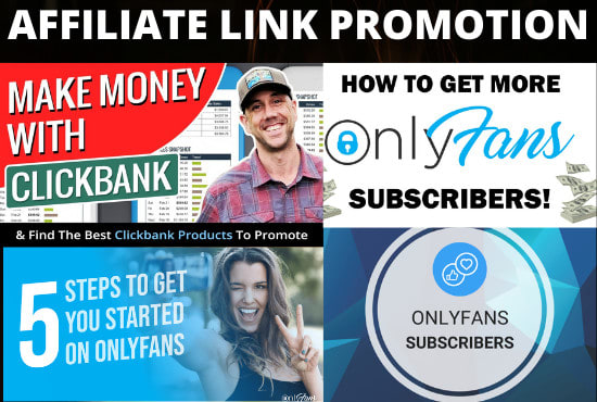 I will unlimited traffic clickbank, onlyfans, affiliate link promotion