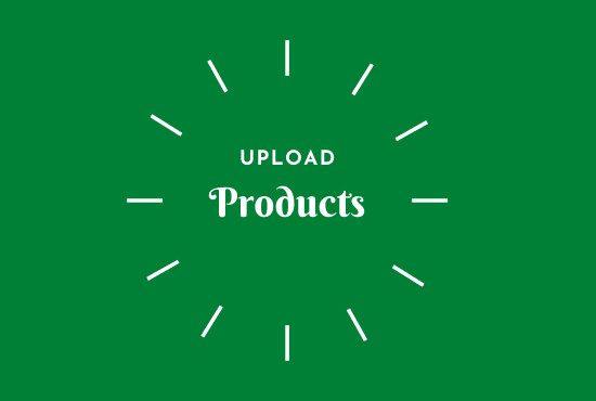 I will upload products in shopify,wix,amazon,ebay,woocommerce,squarespace