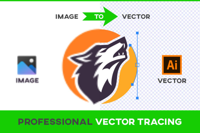 I will vectorize any logo, convert image to vector