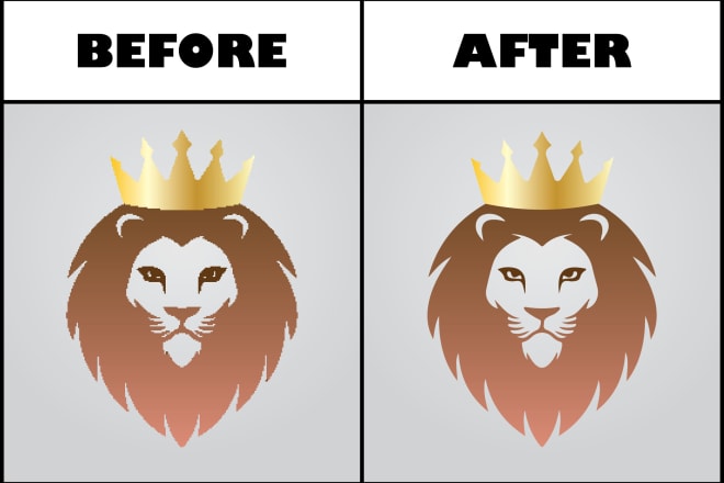 I will vectorize or refurbish your logo or image