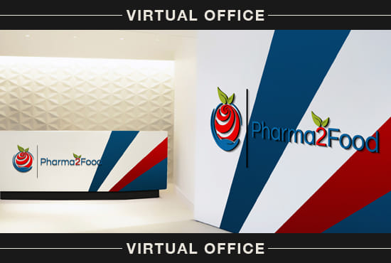 I will virtual Business office with your Logo or name