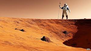 I will wish happy birthday or congratulate someone at place looks like planet MARS