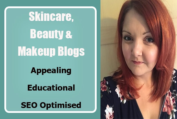 I will write a beauty blog post or skincare article