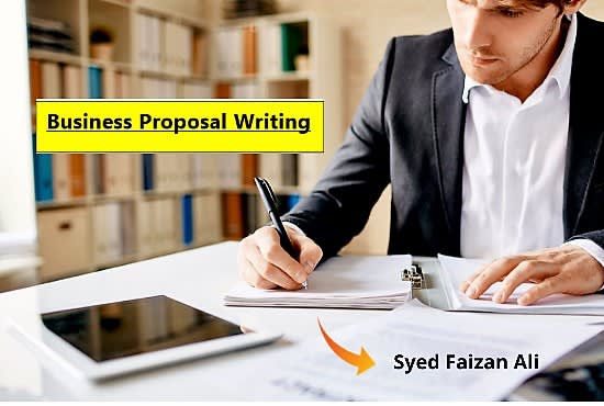 I will write a business proposal with 3 years financials