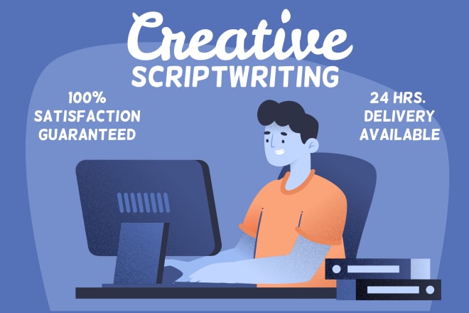 I will write a creative script for your video