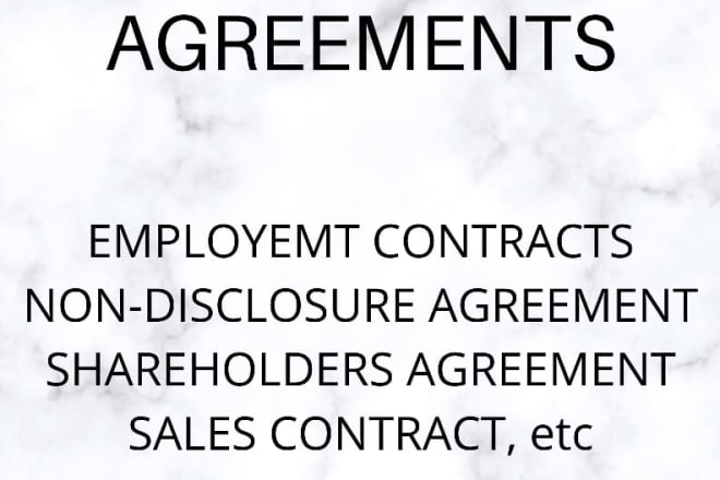 I will write a professional and powerful legal document, contract, agreement