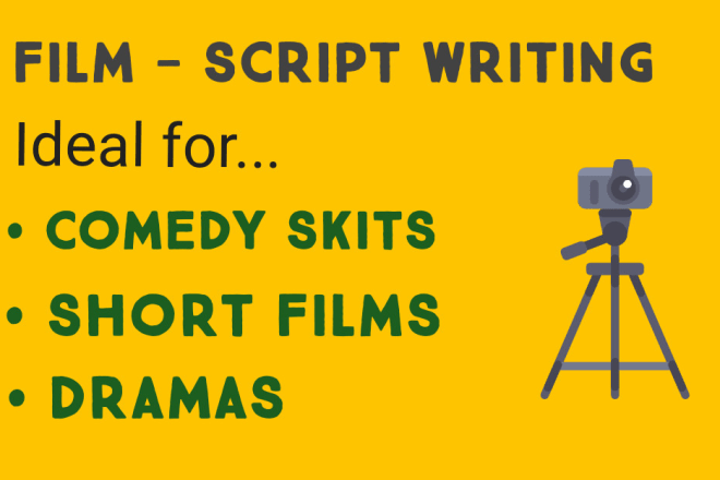 I will write a short comedy or drama script for you