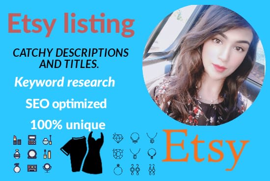 I will write alluring etsy descriptions for your etsy listings