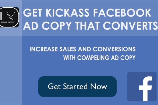 I will write compelling facebook ad copy that sells and converts