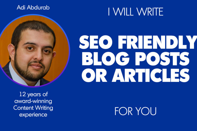I will write exceptional SEO content for you