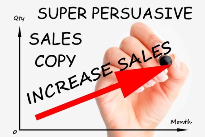 I will write killer sales copy for website, product or service