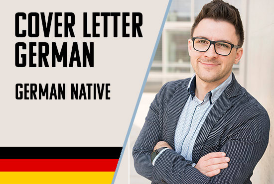 I will write your cover letter bewerbung in german