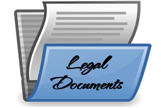 I will write your legal documents