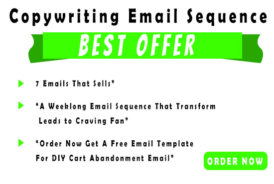I will write your sale email sequence using direct response