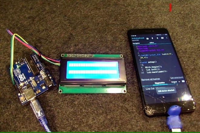 I will your android project using stm32, raspberry pi, arduino