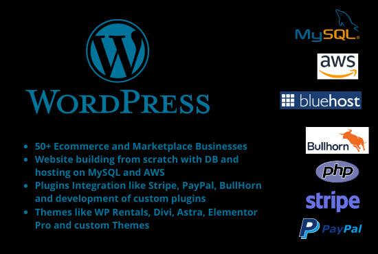 I will build, fix responsive wordpress website