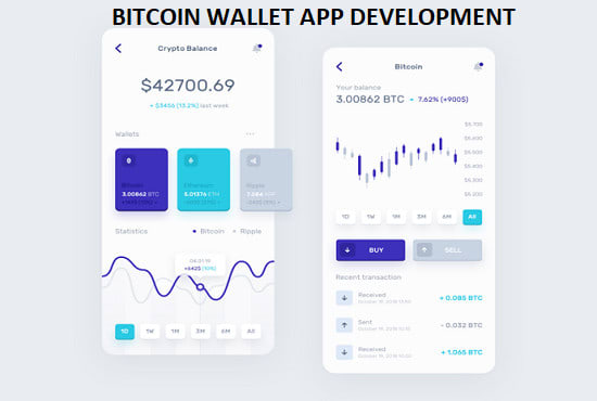 I will develop a bitcoin wallet app, forex wallet app, exchange web, crypto wallet app