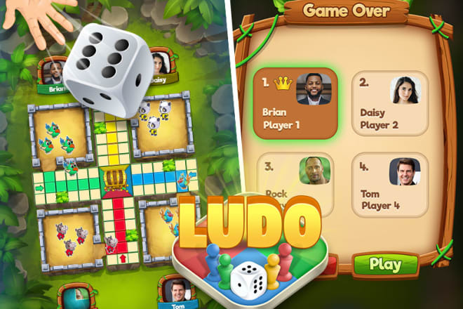 I will develop multiplayer ludo game, car racing game, crypto game
