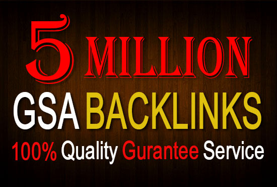 I will do 5 million dofollow multi tier authority backlink for site and social service